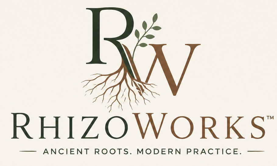 RhizoWorks — Ancient Roots. Modern Practice.